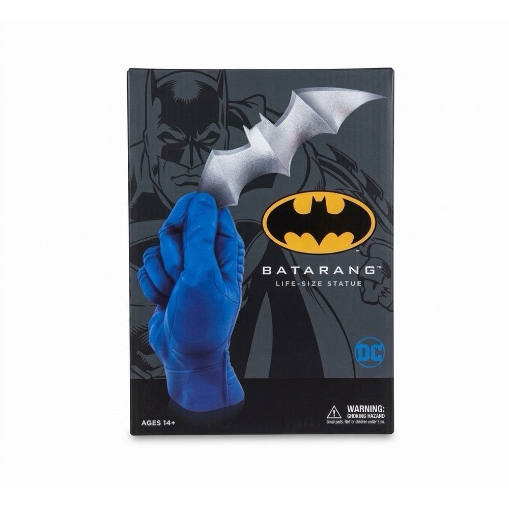 Cryptozoic 1:1 Batman Batarang Life-Size Statue Gotham City Grit Edition